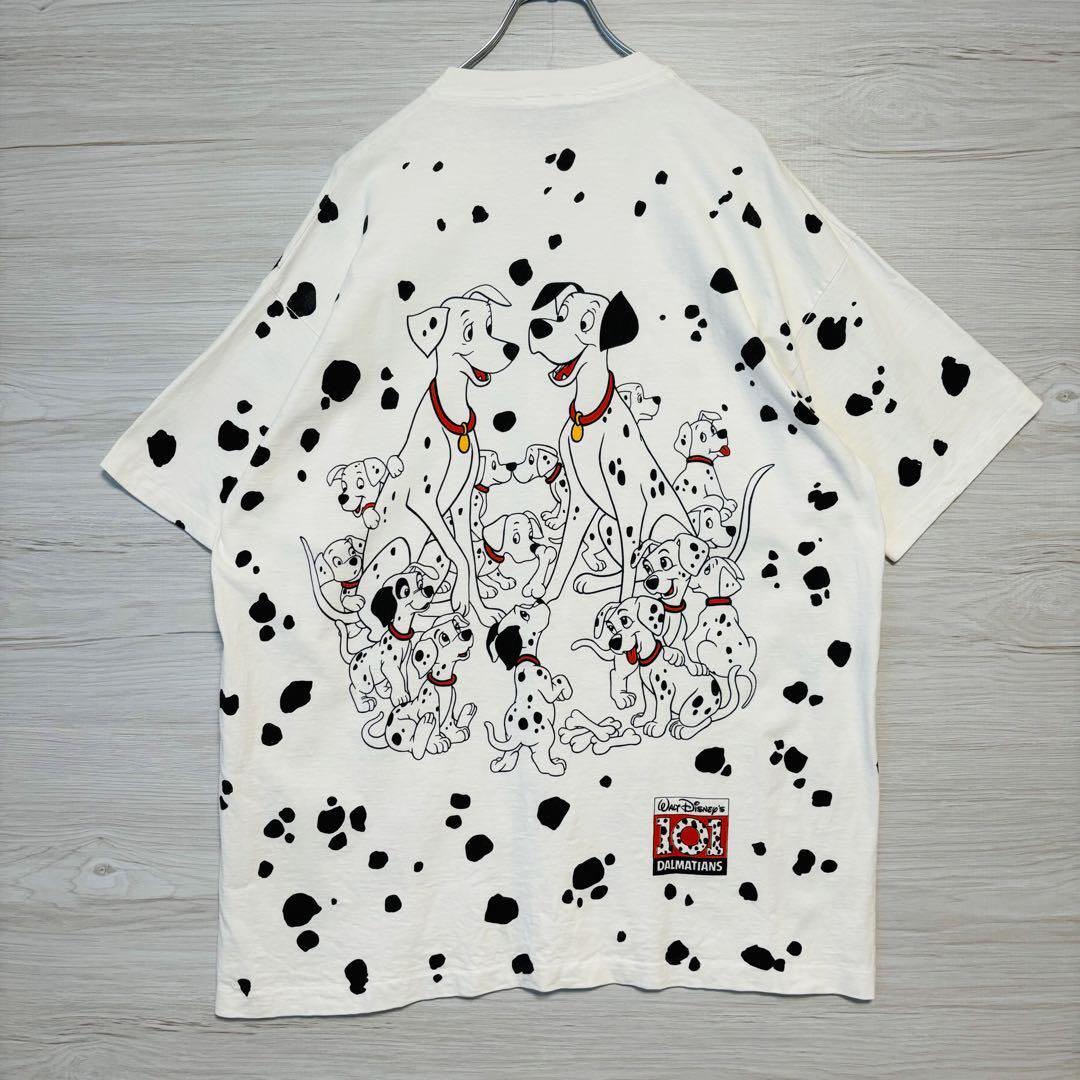 両面デザイン】Disney ディズニー 101匹わんちゃん Tシャツ 両面デザイン】Disney ディズニー 101匹わんちゃん Tシャツ