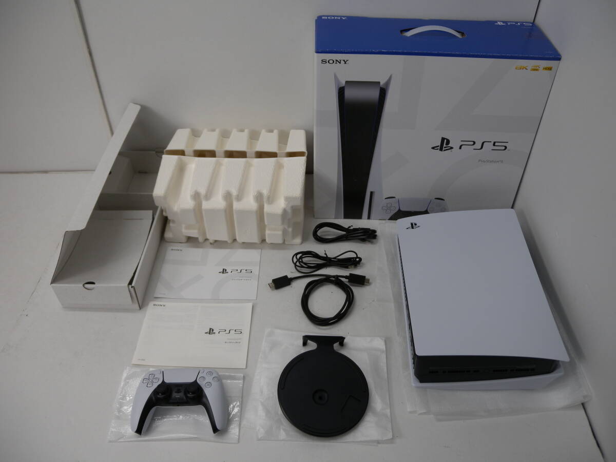 25■140/　PS5　本体　中古　（１）　CFI-1200A01　0514　_画像2