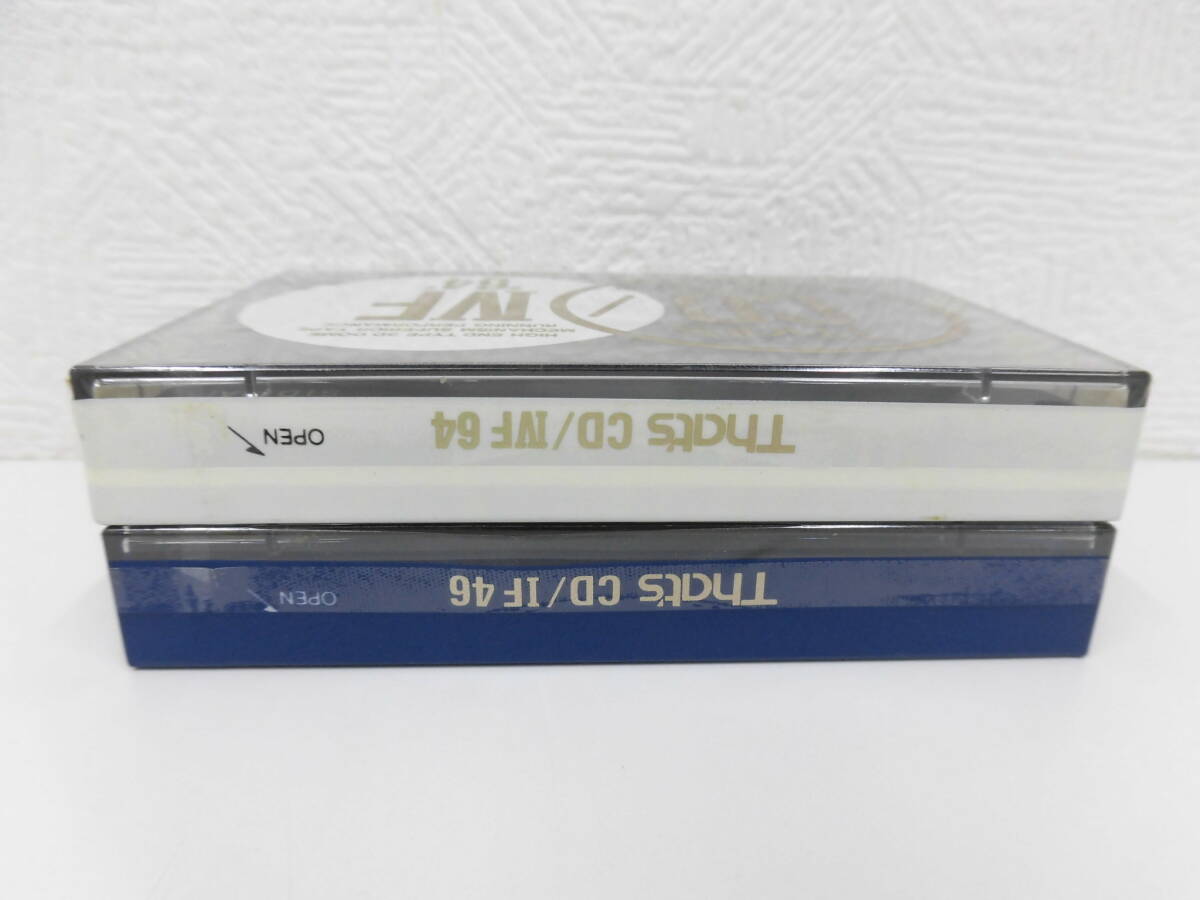  музыка праздник солнце . электро- кассетная лента нераспечатанный 2 шт That\'s CD-IF 46 NORMAL CD-IVF 64 METAL SUONO FORMAT