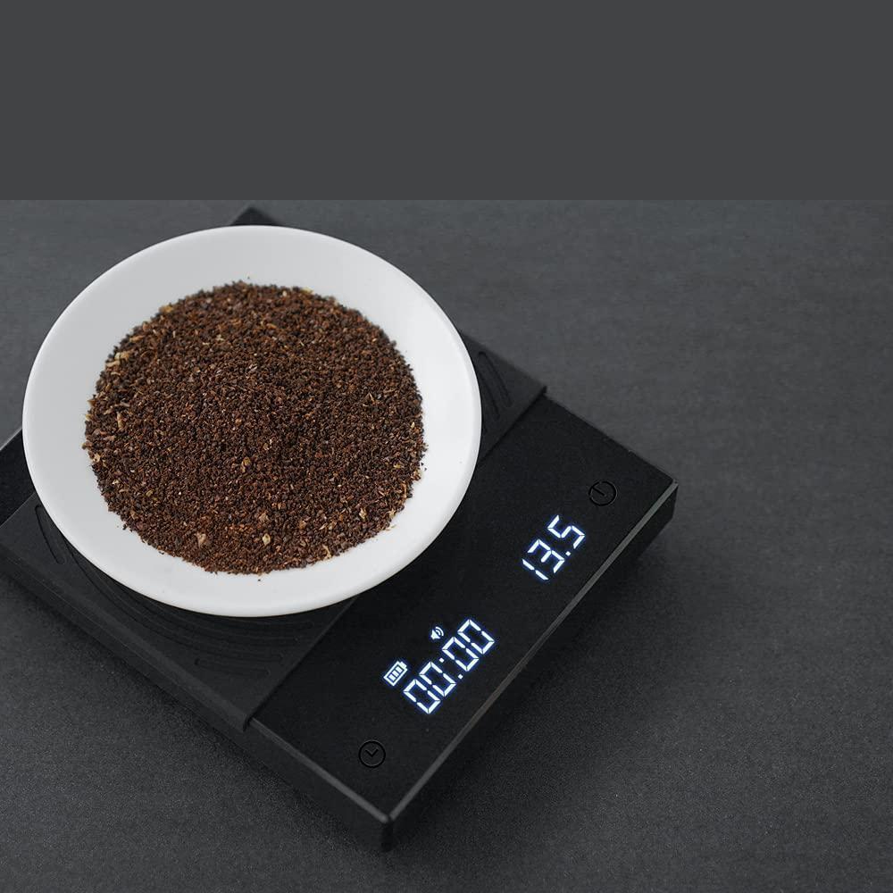 New VERSION time moa coffee for scale TIMEMORE measurement vessel Black Mirror basic plus