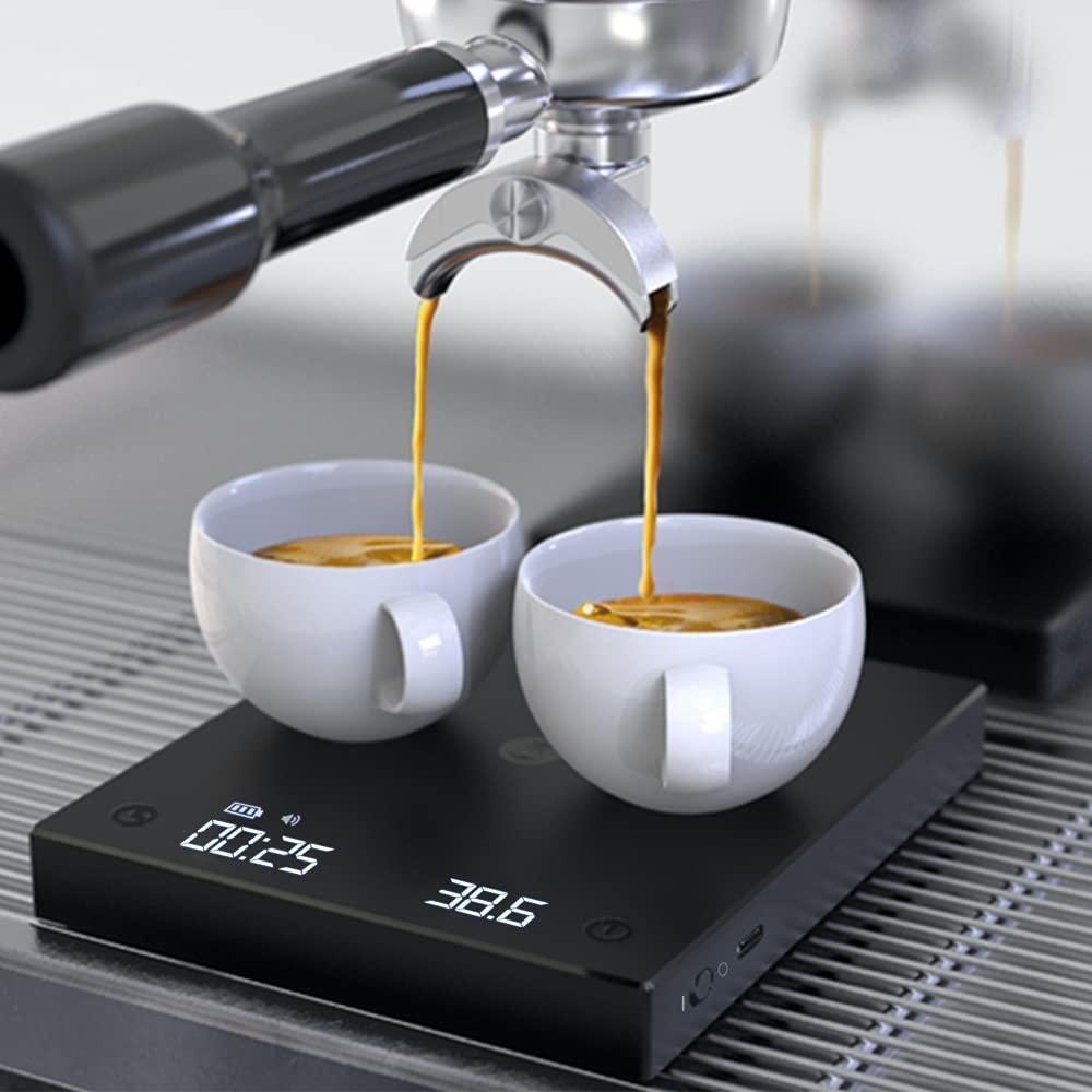 New VERSION time moa coffee for scale TIMEMORE measurement vessel Black Mirror basic plus