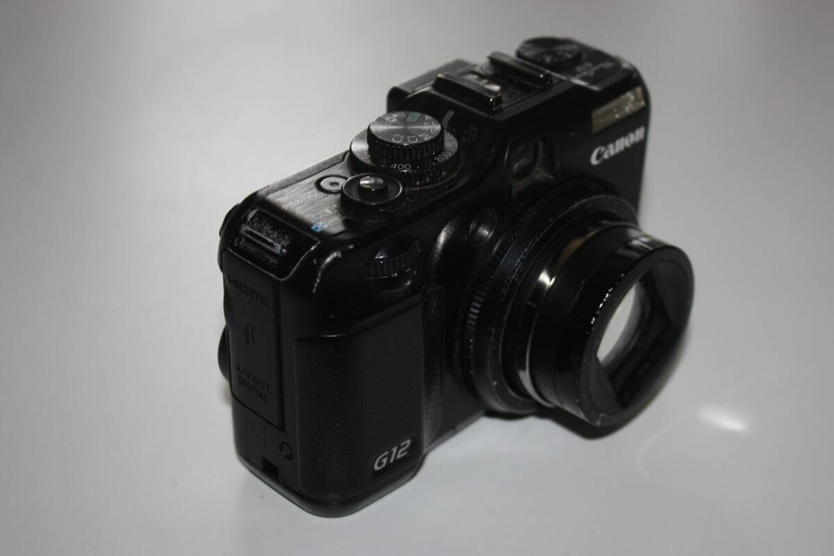 Canon キャノン PowerShot G12 パワーショット コンパクトデジタルカメラ ジャンク品_画像1