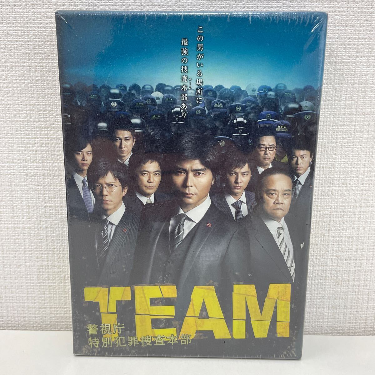 [ new goods unused goods ][1 jpy start ] TEAM ~ Metropolitan Police Department special crime ..book@ part DVD-BOX 5 sheets set sample record small ... other 