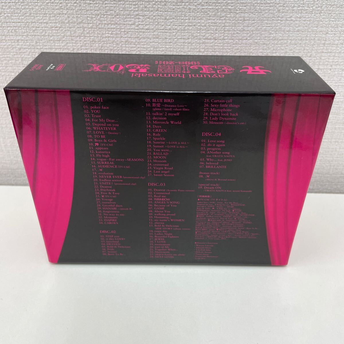 [1 иен старт ] Hamasaki Ayumi ayumi hamazaki A CLIP BOX 1998-2011 Blu-ray4 листов комплект 