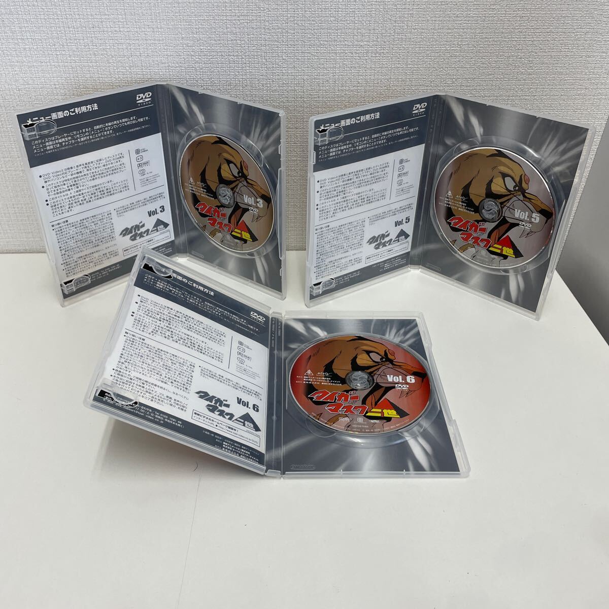 【1円スタート】 タイガーマスク二世 DVD-BOX 6枚組 サンプル盤_画像7