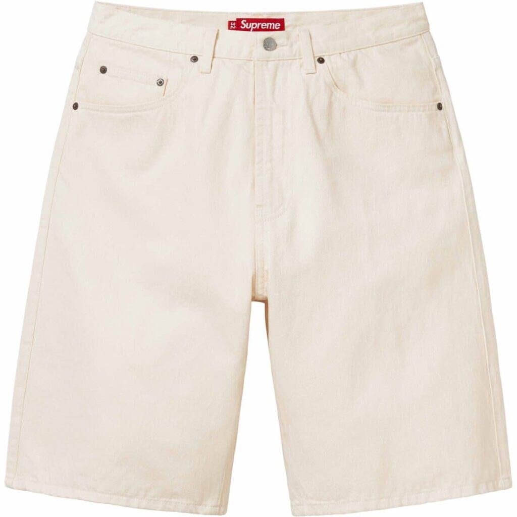 送料無料 36 白 Supreme Baggy Denim Short Natural White 24SS 送料無料 36 白 Supreme Baggy Denim Short Natural White 24SS
