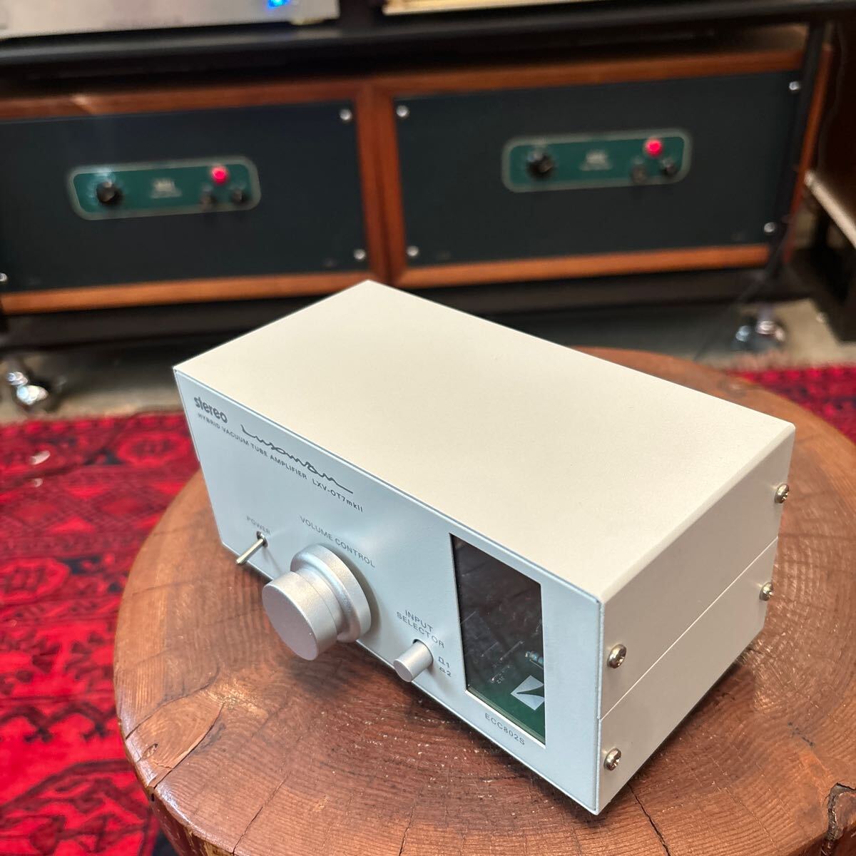 LUXMAN LXV-OT7 mkII 真空管ハイブリッドプリメインアンプ　ラックスマン stereo ontomo 完成品　完動美品。使用期間1週間_画像3