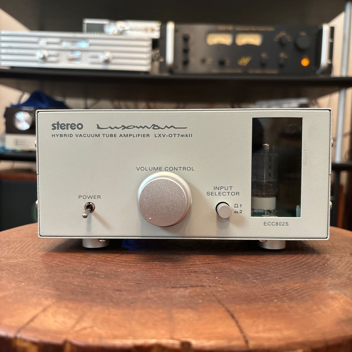 LUXMAN LXV-OT7 mkII 真空管ハイブリッドプリメインアンプ　ラックスマン stereo ontomo 完成品　完動美品。使用期間1週間_画像1