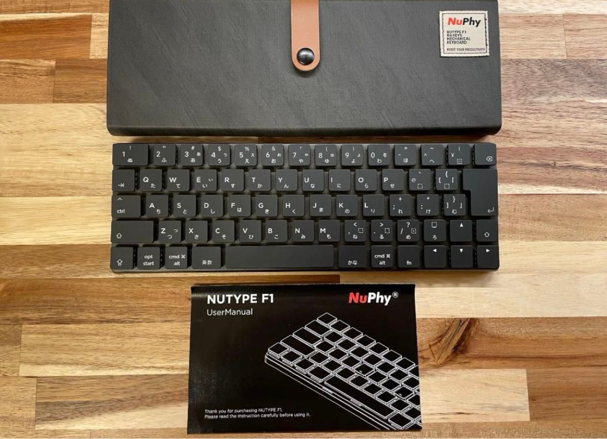 美品】NuPhy NuType F1 日本語配列 JIS ブラック 赤軸|Yahoo 美品】NuPhy NuType F1 日本語配列 JIS ブラック 赤軸|Yahoo