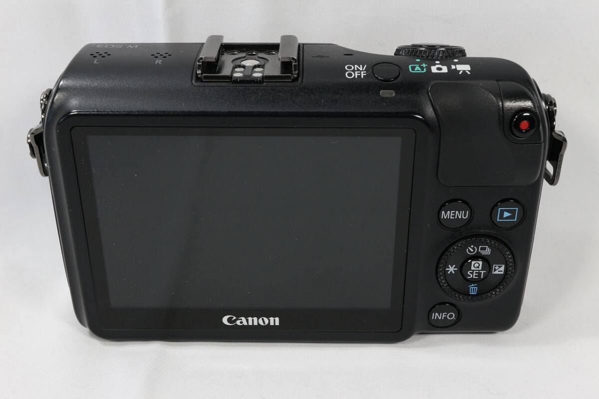 【動作品】Canon EOS M キヤノン イオス ★ボディのみ ★防湿庫保管_画像3