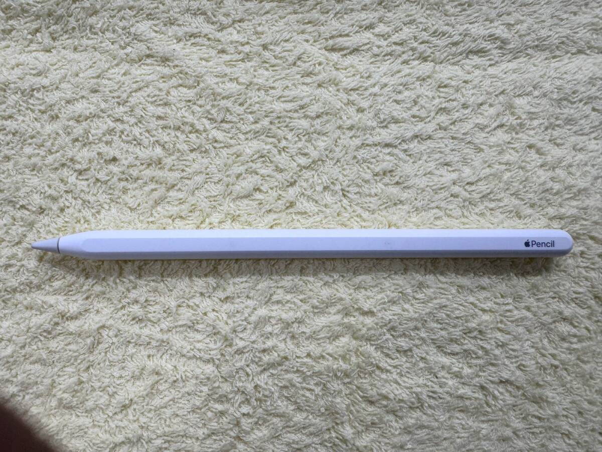 ■中古■Apple Pencil 第2世代■ペン先交換済み_接点にやや黒ずみ部分