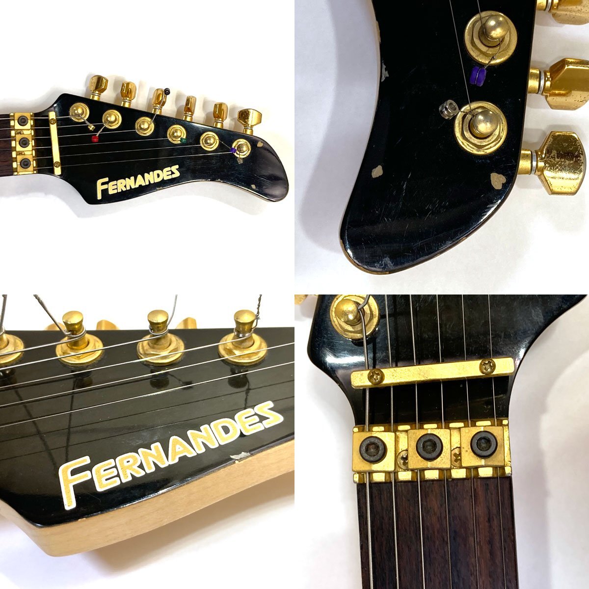 FERNANDES SUSTAINER サスティナー搭載 GOTOHペグ ブリッジFloydRose フェルナンデス エレキギターの画像2