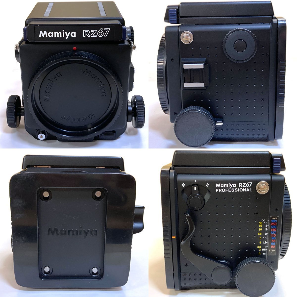 Mamiya RZ67 PROFESSIONAL フィルムカメラ (レンズ MACRO Z f=140mm 1:4.5 W/ Z f=90mm 1:3.5 W)(ロールフィルムホルダー)他セット多数の画像9