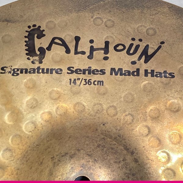 SABIAN CALHOUN Signature Series Mad Hats 14/36cm 14 дюймов  ...