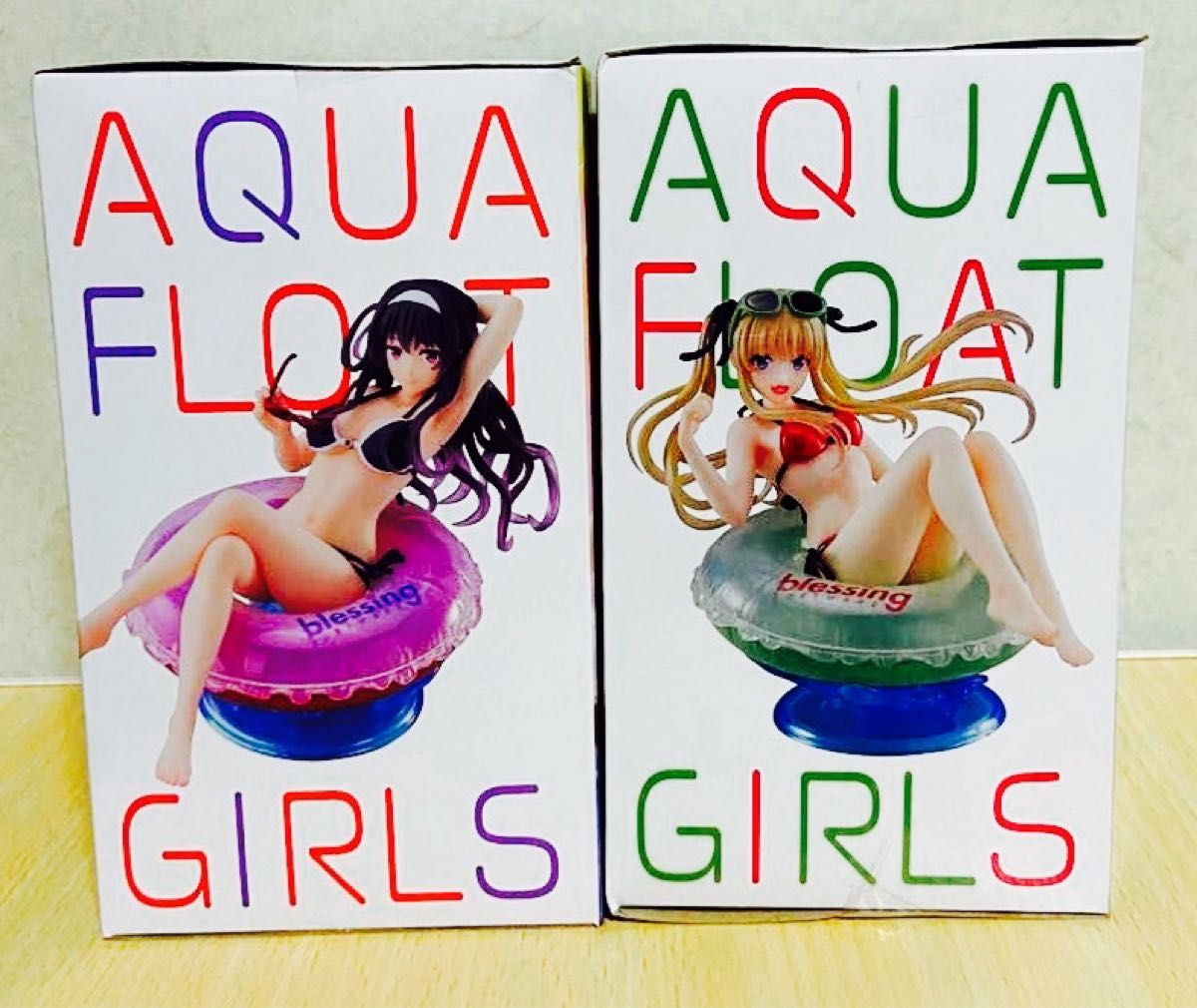冴えない彼女の育てかた Aqua Float Girls フィギュア霞ヶ丘詩詩羽 澤村スペンサー英梨々2体セット未開封品