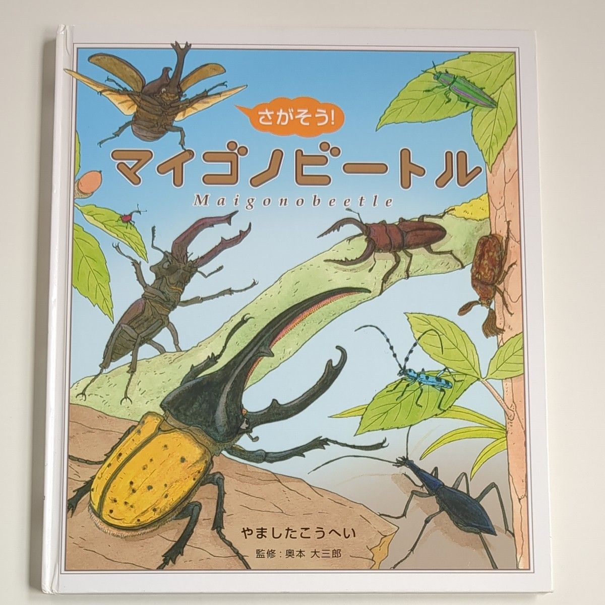 さがそう！マイゴノビートル やましたこうへい／作　奥本大三郎／監修 絵本　偕成社 児童書