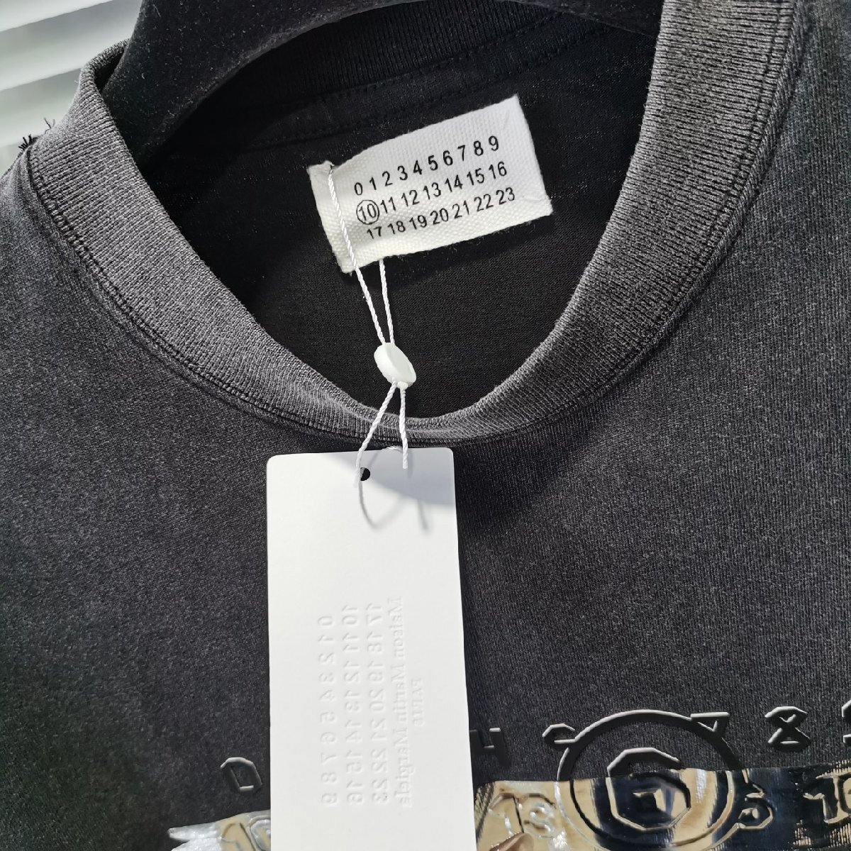 Maison Margiela メゾン マルジェラ トップス Tシャツ メンズ レディース カジュアル ブラックＬの画像4