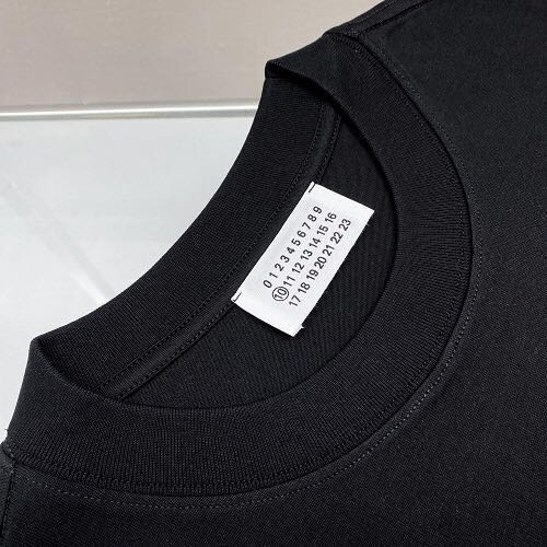 Maison Margiela メゾン マルジェラ トップス Tシャツ シンプル メンズ レディース カジュアル ブラック M_画像4
