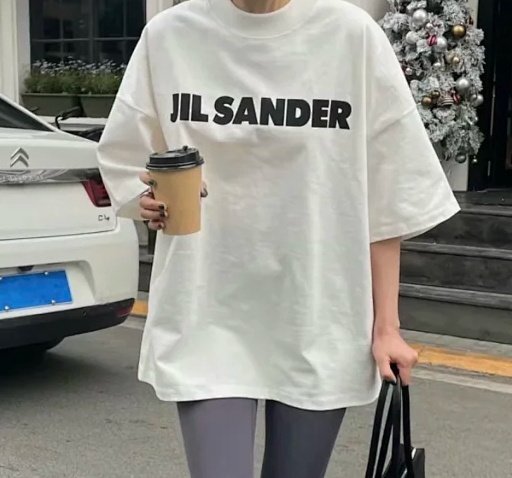 JIL SANDER ジルサンダー トップス Tシャツ レディース カジュアル ホワイト Ｍ_画像8