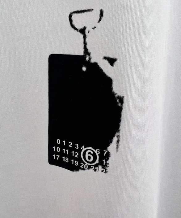 Maison Margiela メゾン マルジェラ トップス Tシャツ ロング メンズ レディース カジュアル ホワイト Mの画像6