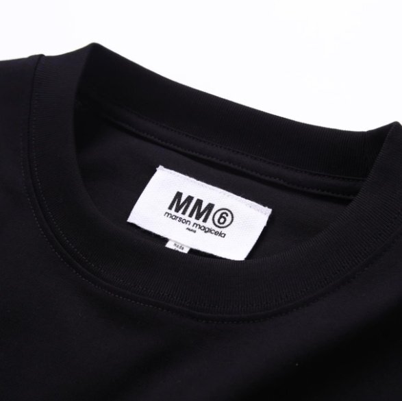 Maison Margiela メゾン マルジェラ トップス Tシャツ メンズ レディース サンマー ブラック サイズ50_画像5