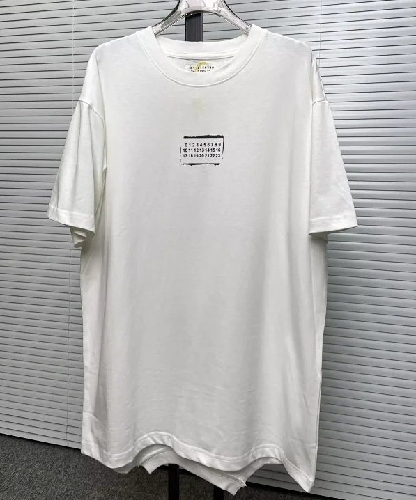 Maison Margiela メゾン マルジェラ トップス Tシャツ メンズ レディース シンプル ホワイト サイズ46_画像1