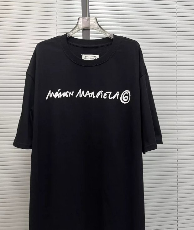 Maison Margiela メゾン マルジェラ トップス Tシャツ メンズ レディース シンプル ブラック L_画像2