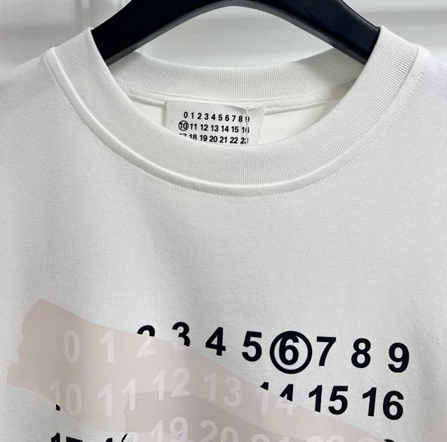 Maison Margiela メゾン マルジェラ トップス Tシャツ メンズ レディース カジュアル ホワイトＬ_画像2