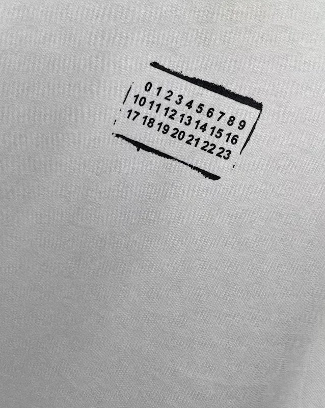 Maison Margiela メゾン マルジェラ トップス Tシャツ メンズ レディース シンプル ホワイト サイズ46_画像5