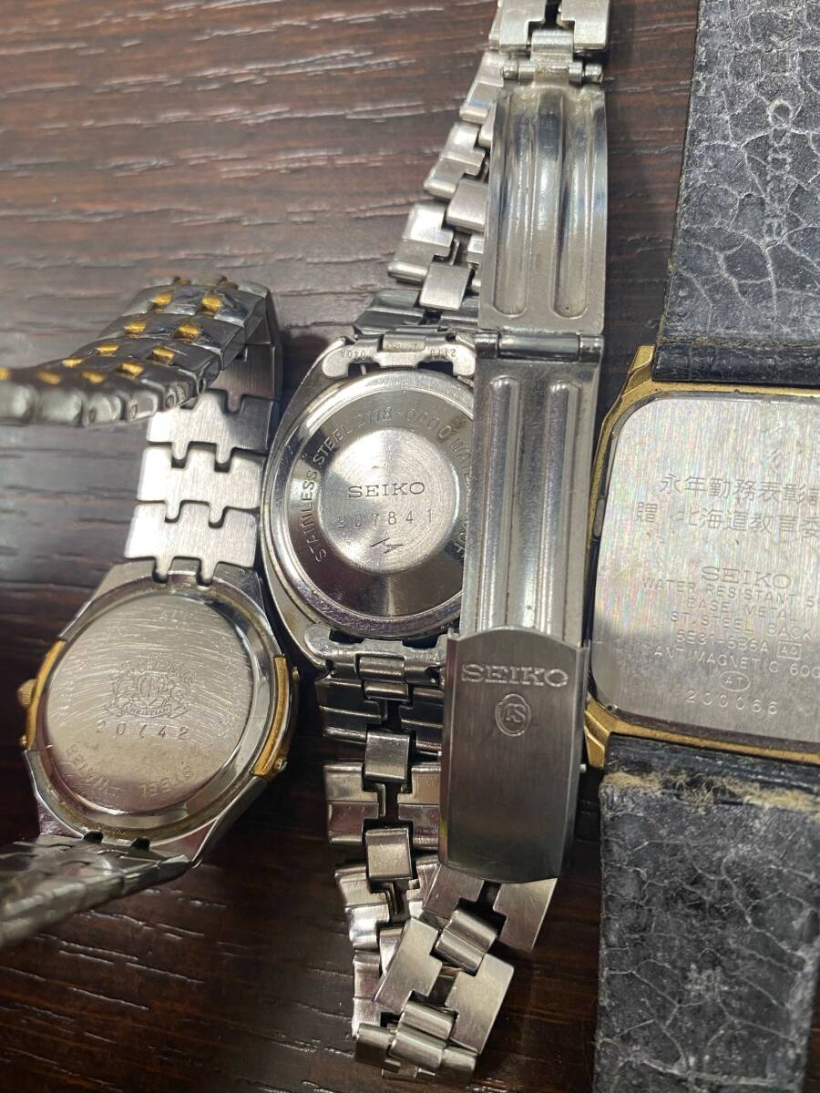 #11086-T 腕時計 まとめ ジャンク扱 セイコー SEIKO/CITIZEN/ 他 メンズ レディース　動作未確認_画像5