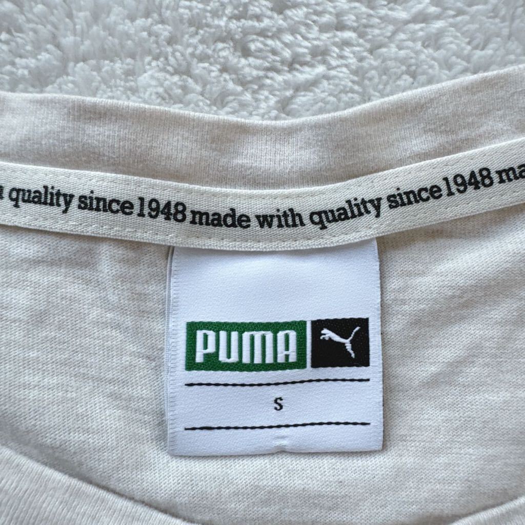 PUMA プーマ　半袖Tシャツ プリント トップス ロゴ S_画像7