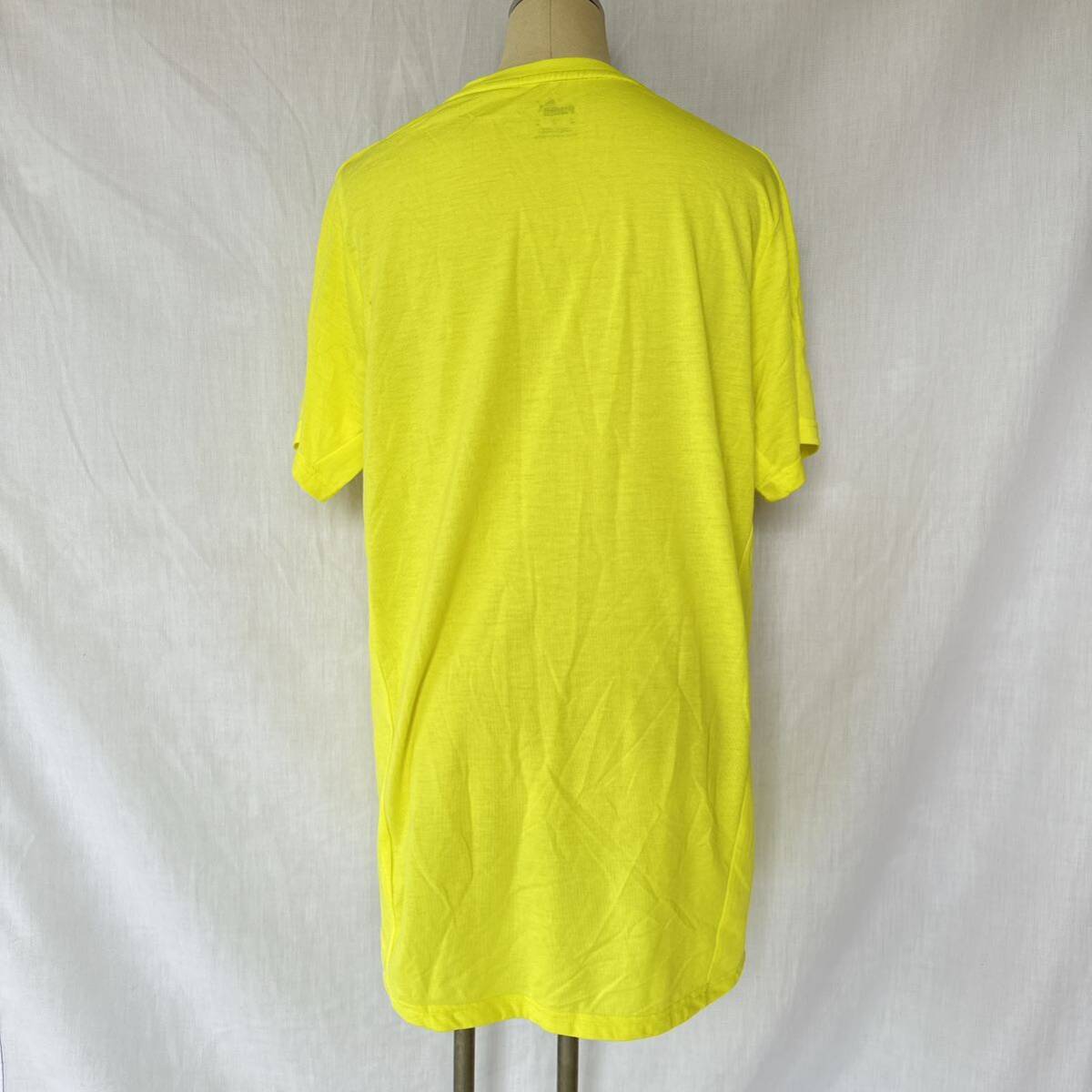 PUMA プーマ　半袖Tシャツ 半袖 Tシャツ スポーツウェア　黄色　イエロー　M_画像4