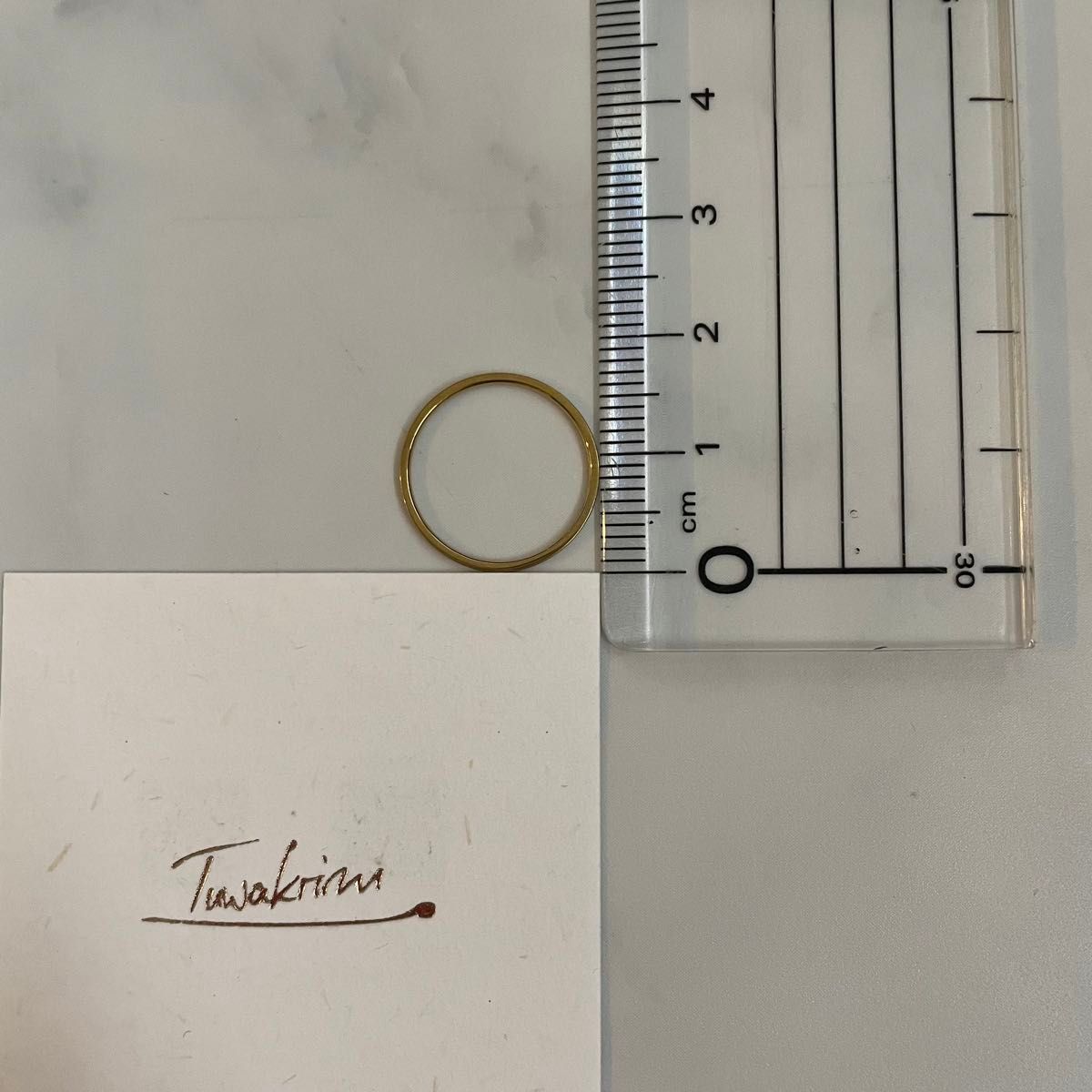 TUWAKRIM トゥワクリムリング　ゴールド　7号