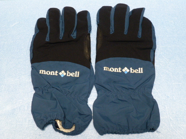 【中古品】Mont-bell モンベル Out Dry アウトドライ サイクルグローブ 1130317 Lサイズ BLBK ブルーブラック ロードバイク クロスバイク_画像1