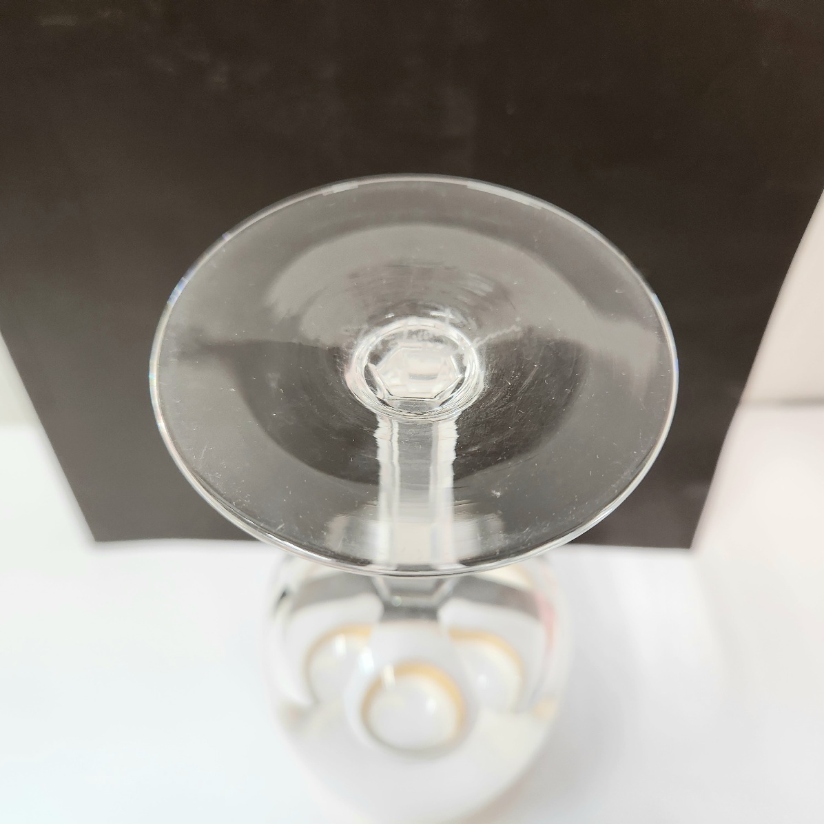 C-05075K【1円スタート】KAGAMI CRYSTAL GLASS 各務 カガミ クリスタルグラス ワイングラス 約17㎝ 食器 酒器 保管品 インテリアの画像6