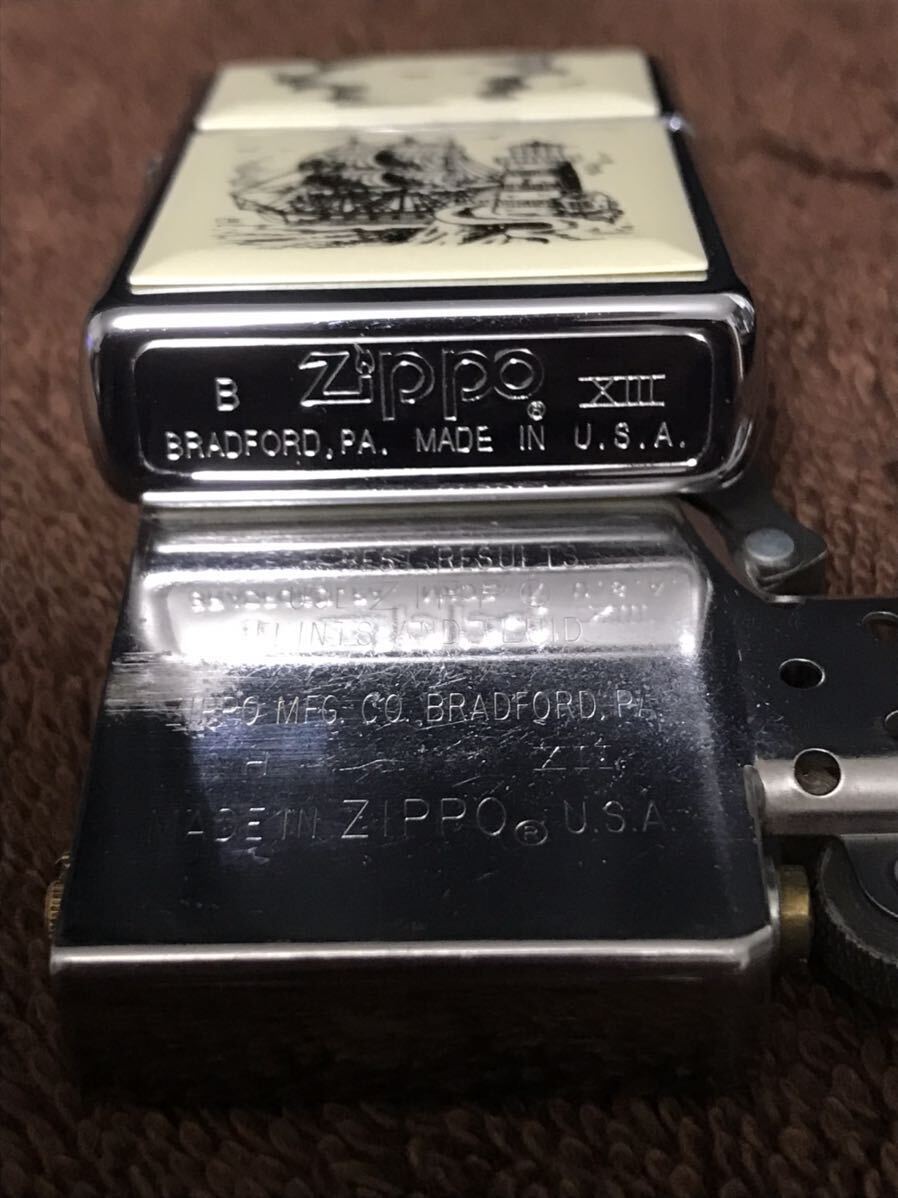 ZIPPO ジッポー　ジッポ　オイルライター　1997年製　ビンテージ　ヴィンテージ　中古品　船_画像3