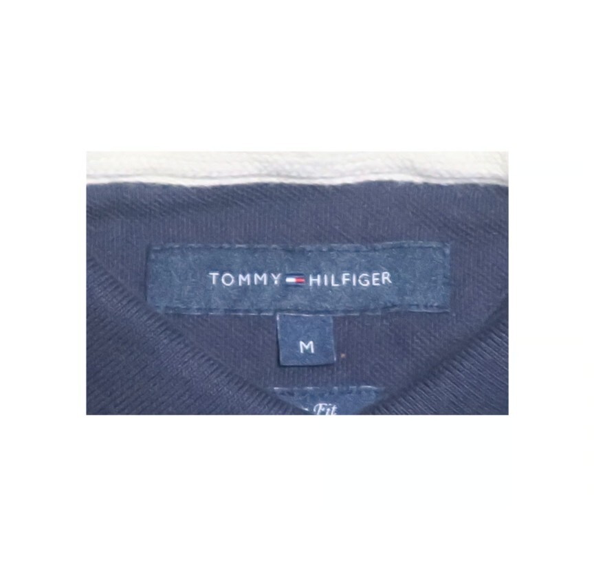 TOMMY HILFIGER(トミーヒルフィガー) トリコロールポロシャツ 古着 トリコロール アメカジ ボーダー トミーヒルフィガー TOMMYHILFIGER_画像6