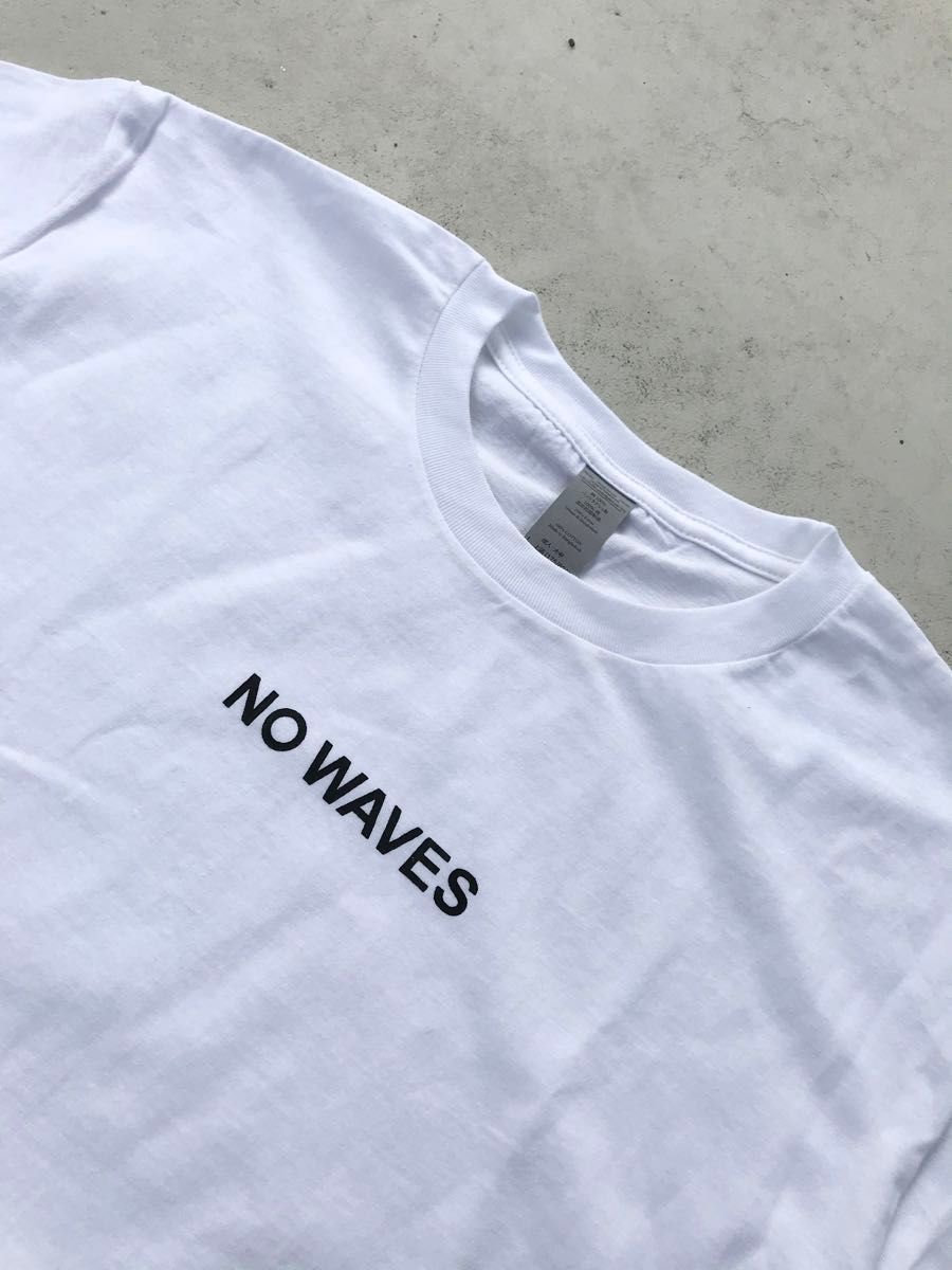 最新作 S_AND NO WAVES 半袖ロゴTシャツ XS