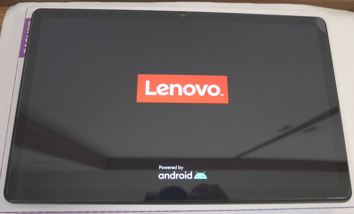 ★☆中古超美品 Lenovo Tab M10 Plus 3rd gen 10.61インチ アンドロイド タブレット SIMフリー 残債なし TB128XU 4GB 64GB ZAAN0121JP 即決_問題なく起動して不具合はありません。