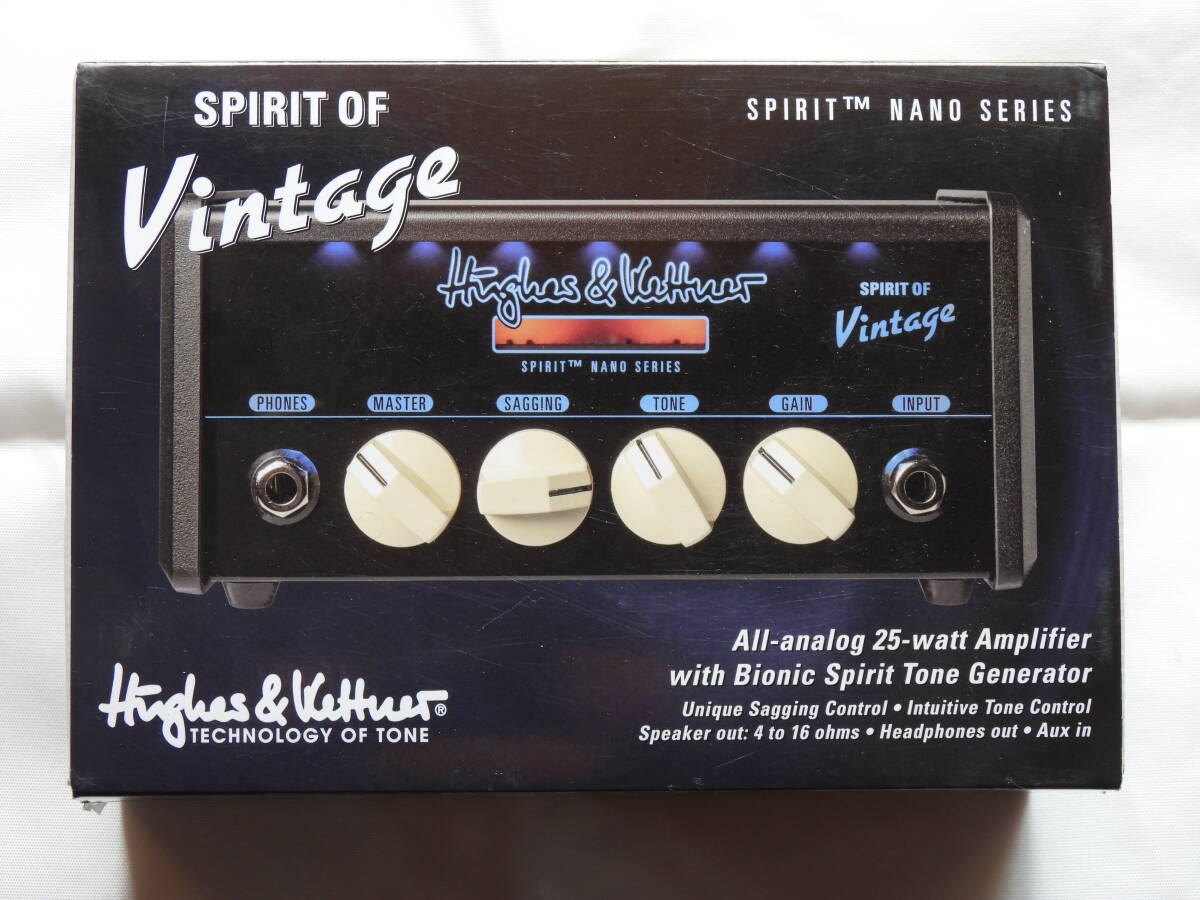 新品同様！ Spirit of Vintage  50Wギターヘッドアンプの画像1