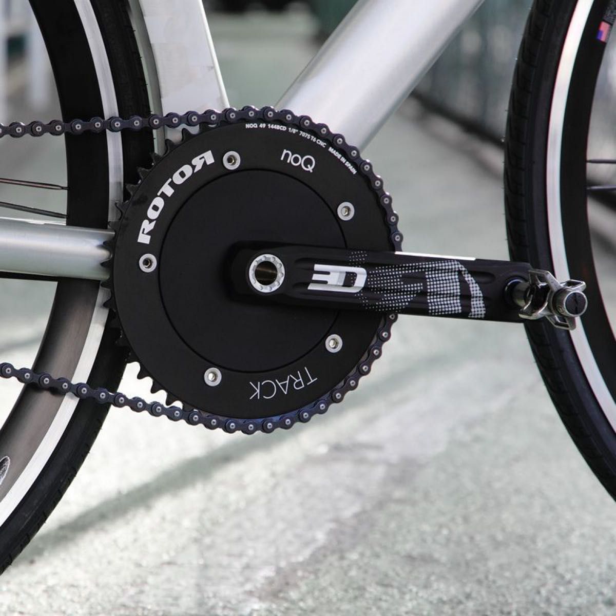 ROTOR ロトール】noQ aero track chainring トラック チェーン ROTOR ロトール】noQ aero track chainring トラック チェーン