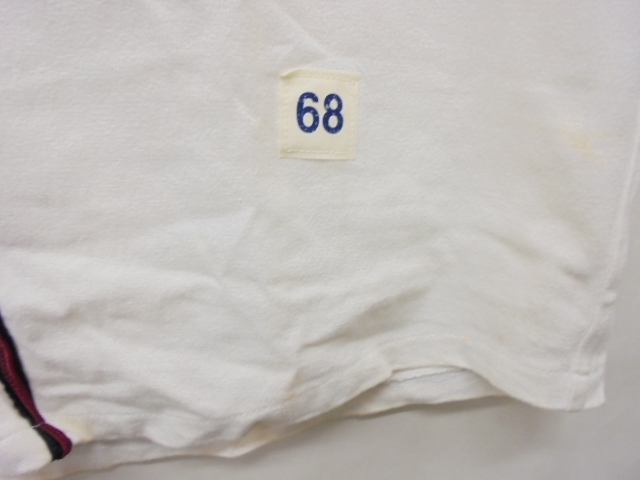 【KCM】ful-96-L★古着・中古★メンズ　半袖 ベースボールシャツ 『68&BROTHERS』 アイボリー　L_画像3