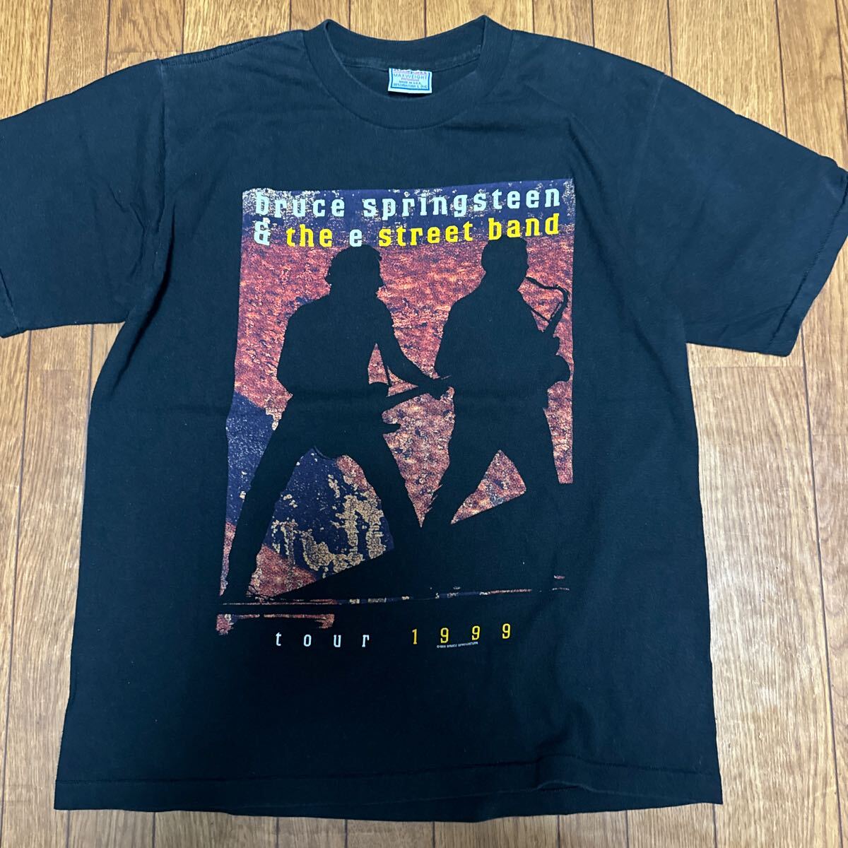 90s All Sport America производства Bruce Springsteen блюз springs s чай n футболка частота футболка L одиночный стежок 