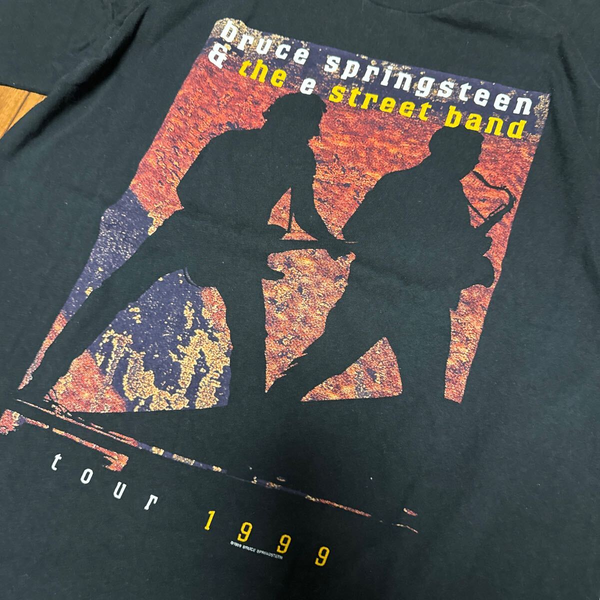 90s All Sport アメリカ製　Bruce Springsteen ブルーススプリングスティーン Tシャツ バンドTシャツ L シングルステッチ_画像2