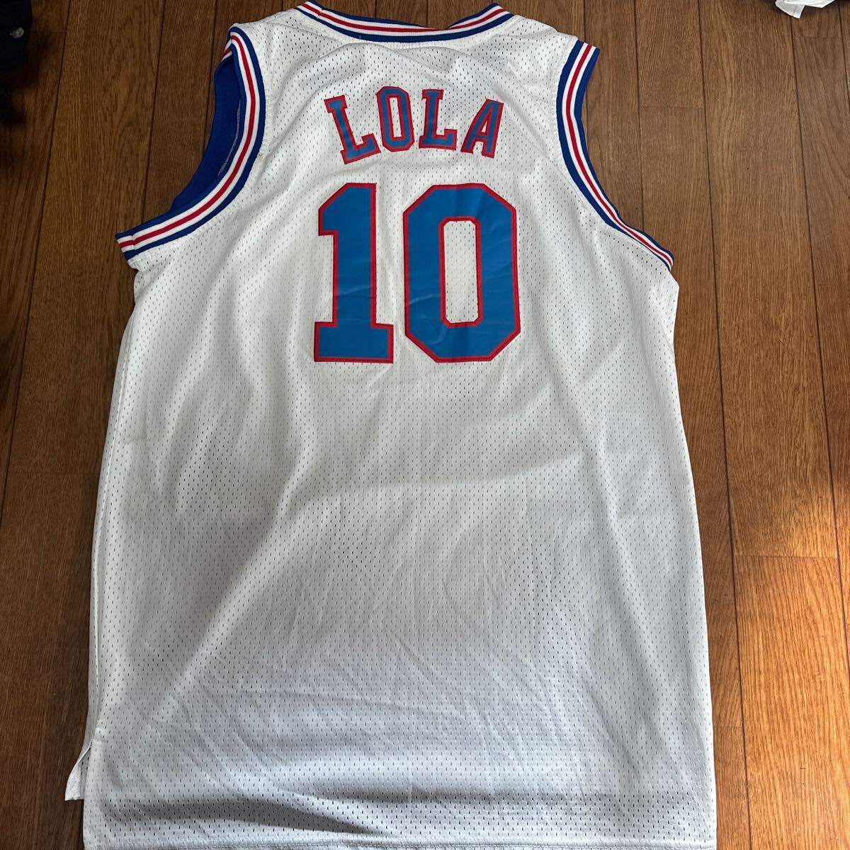 チャンピオン　スペースジャム　Champion Space Jam Basketball Jersey Tune Squad #10 LOLAゲームシャツ _画像4