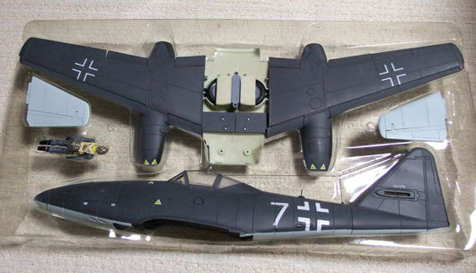 全幅：690ｍｍのビッグサイズ Ｍｅ－２６２メッサーシュミットのディスプレイモデルの画像2