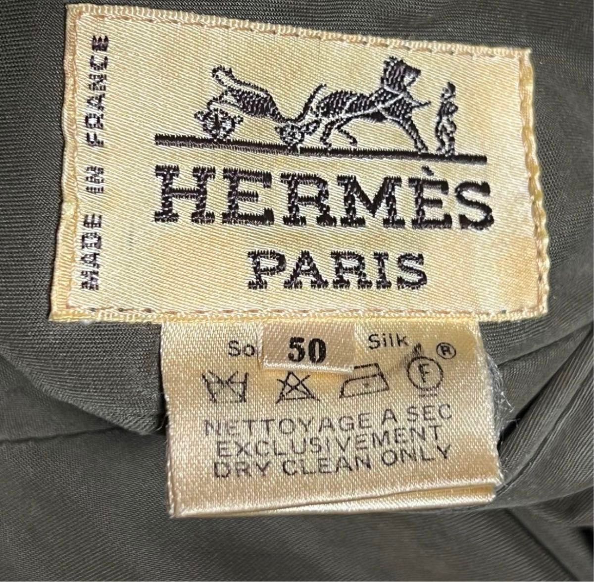 HERMES エルメス ヴィンテージ リバーシブル ブルゾン スカーフ HERMES エルメス ヴィンテージ リバーシブル ブルゾン スカーフ