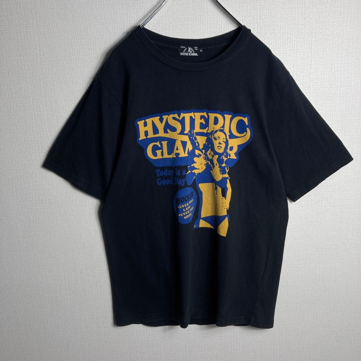 【即完売モデル】ヒステリックグラマー　ヒスガール　ビッグロゴ　定番カラーTシャツ