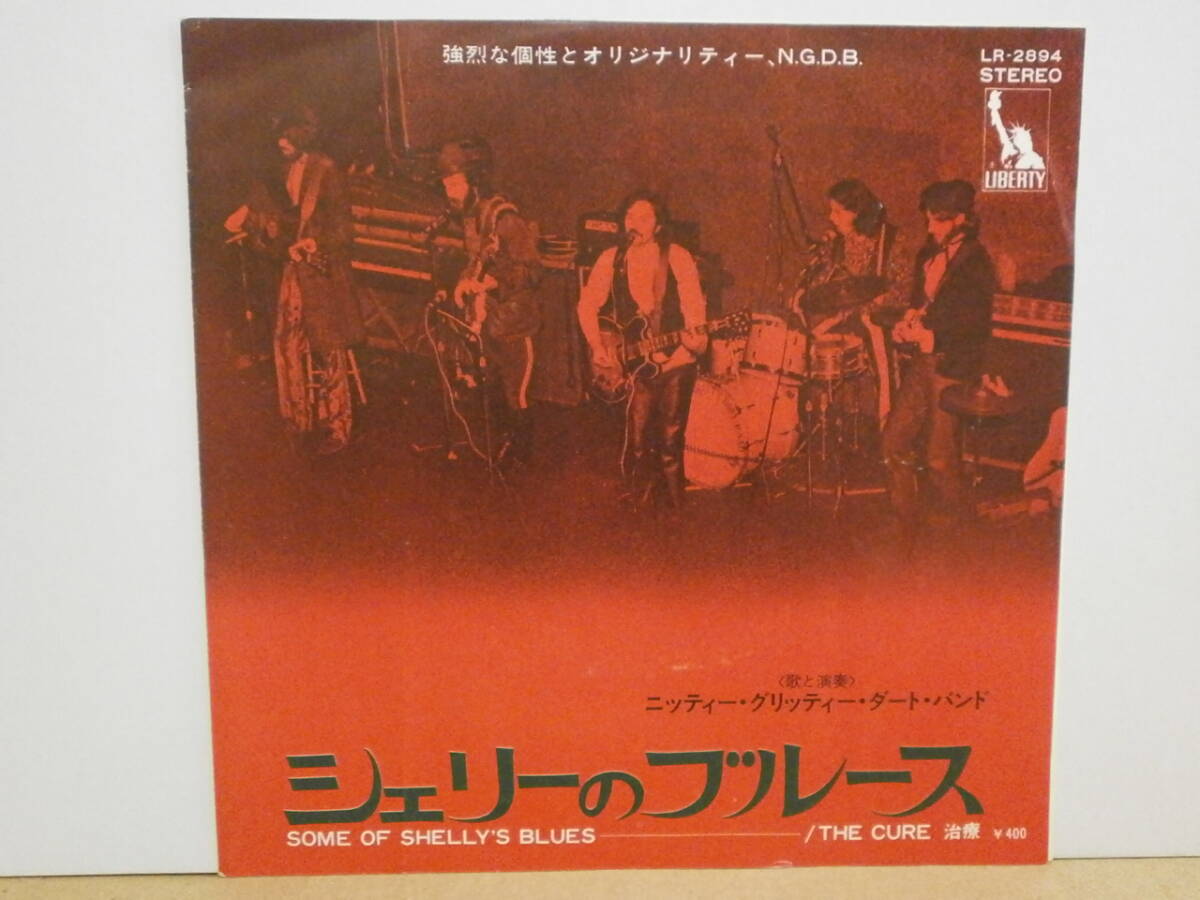 白ラベル見本盤★ニッティー・グリッティー・ダート・バンド /シェリーのブルース★EP 7” Nitty Gritty Dirt Band_画像2