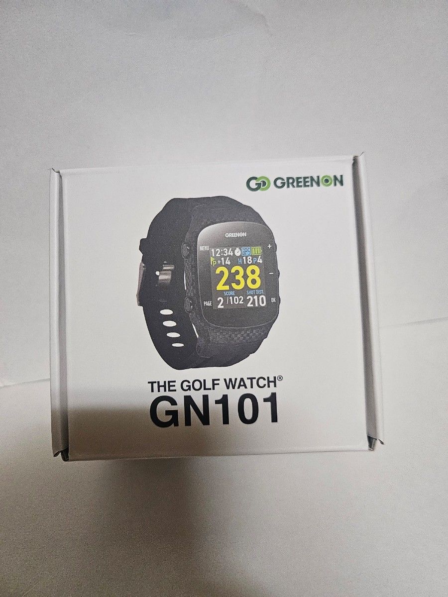ゴルフ距離計 GPS 腕時計 THE GOLF WATCH GN101ゴルフ 時計 カウンター グリーンオン GreenOn 